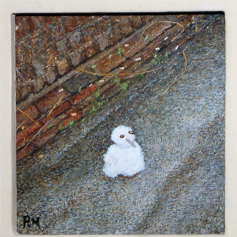 Питер Мессер. Маленький снеговик. 12,7х12,7 см. 